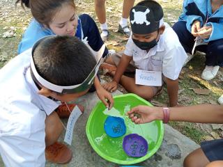 105. ค่ายวิชาการสะเต็มศึกษาเพื่อส่งเสริมการเรียนรู้ สำหรับนักเรียนโรงเรียนบ้านสระสิงห์โต อำเภอเมือง จังหวัดกำแพงเพชร วันที่ 8 มีนาคม 2566